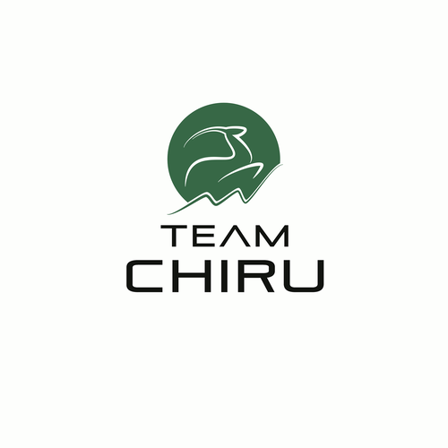 Visually appealing logo for our trail running team Design by AnaGocheva