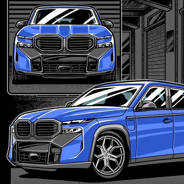BMW Illustration