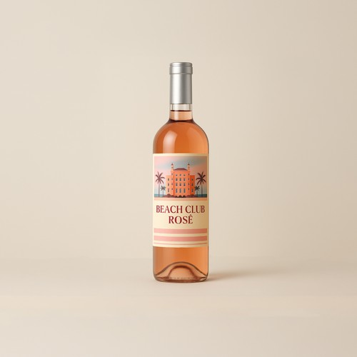 Etiqueta de producto propuesta en el concurso por Davide Rino Rossi