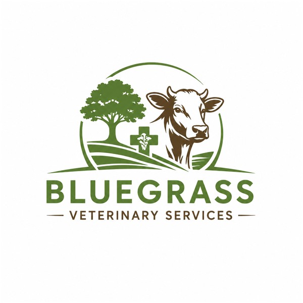 Design by Logo_Winz titled "Bluegrass Veterinary Services"