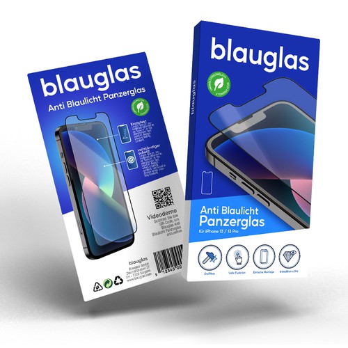 create a packaging design for a iPhone screen Protector Design by BLL•DSN