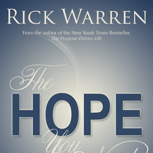 Design Rick Warren's New Book Cover Ontwerp door kajalways