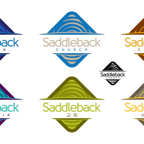 Saddleback Church International Logo Design Diseño de MLorenO