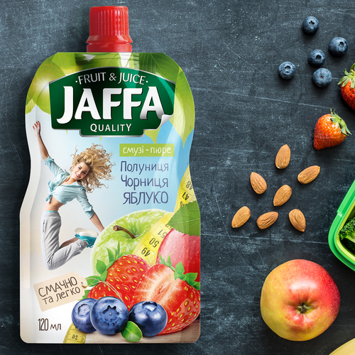 Develop Concept Design for Jaffa "Fruit in Pocket" adults’ fruit and berry puree Design réalisé par garryveda.com