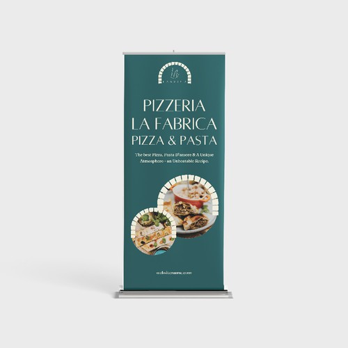 Roll-Up for special Catering Design von rozenschnee
