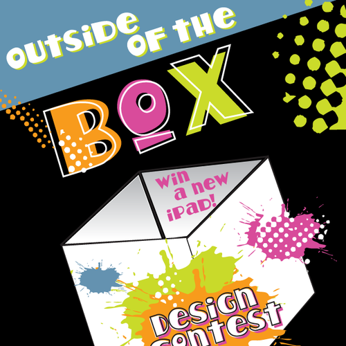 Help us create the Outside of The Box Design Contest for art students for GraduationSource.com  Design by beesolutions