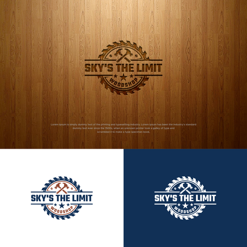 Custom Woodshop logo to inspire confidence and attract new customers Design von StudioJack