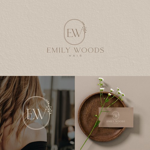 Hairstylist logo design for young trendy women Design von put_