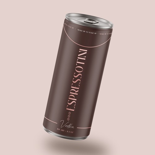 We need a Sexy, Luxuriously Designed Espresso Martini in a Can that appeals to women (and men). Diseño de ibrhmglbs