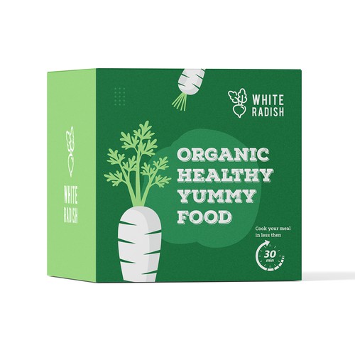 Design di WHITE RADISH-meal prep box di Shreya007⭐