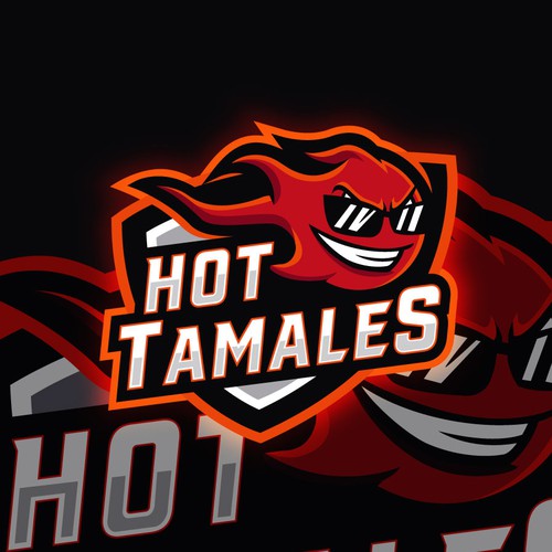 5-6 year olds need a soccer team logo! HOT TAMALES Réalisé par JDRA Design