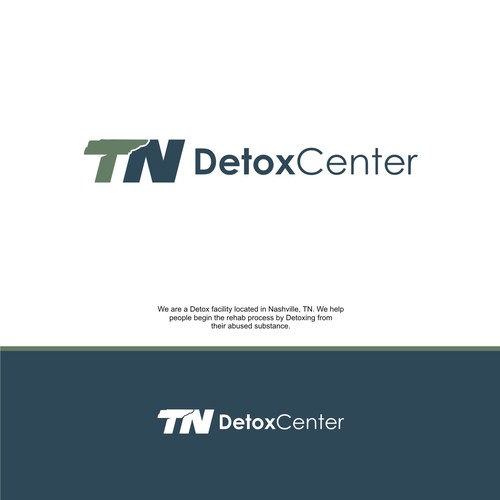 Detox Center Logo Design by @ProSolution.