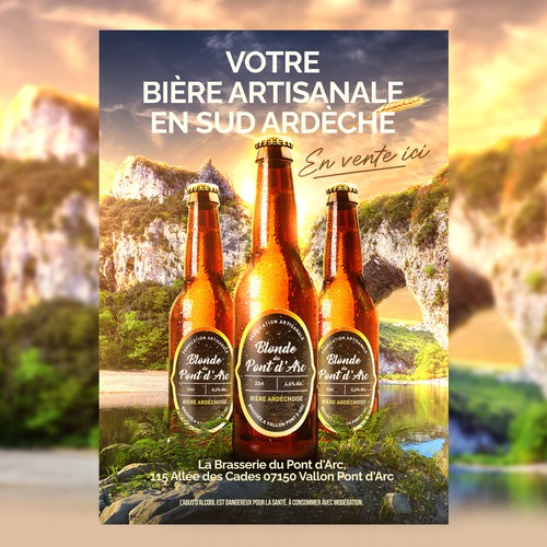 Poster for craft beer Design by umbertino