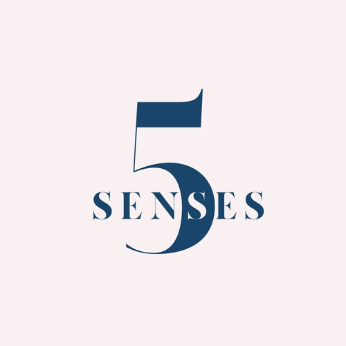 Restaurant logo to stimulate 5 senses Design by NADJIB GRAPHICS®