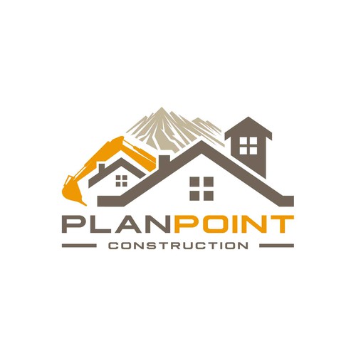 PlanPoint Construction Logo Needs A Remodel Design by The Last Hero™