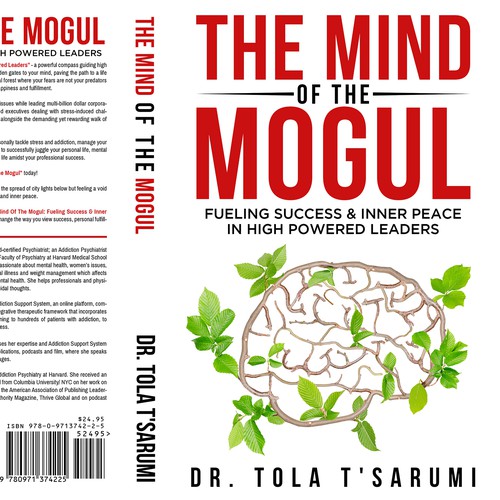 The Mind of the Mogul book cover Design by Bigpoints