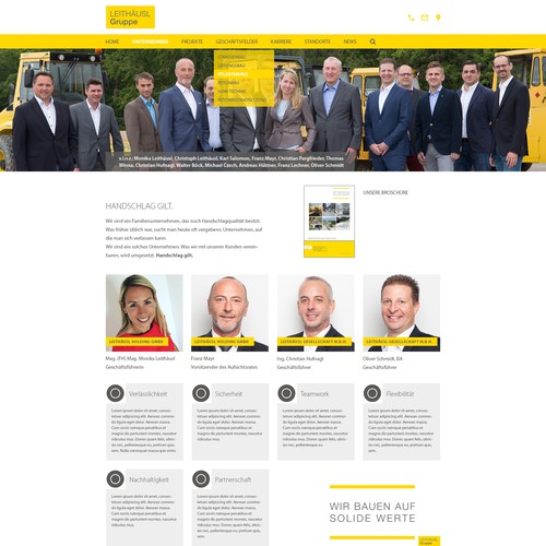 Web page design contest entry by Designer SE15