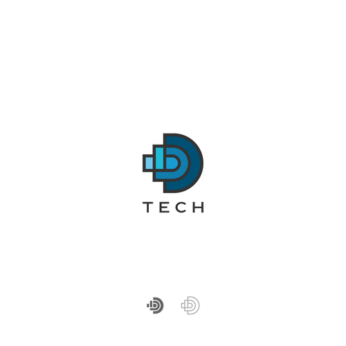 Make a logo "DDD" for a High Tech manufacturing company! Design by NegativeArt