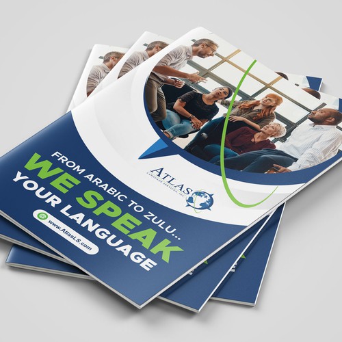 Creative minds needed!  Simple, clean look for company booklet! Design by tumpa mistry