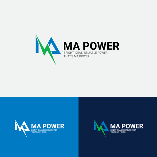 MA Power-ontwerp door Sourmango