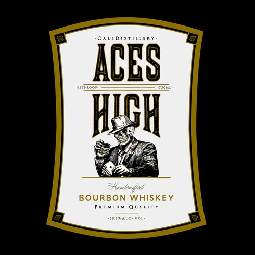 Design Luxury Whiskey  New Label di ROCKET AJ. Espinosa