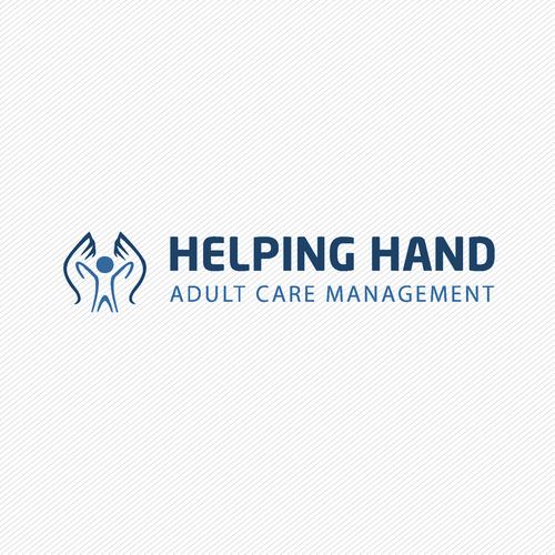 logo for Helping Hand Adult Care Management Design by dwimalai