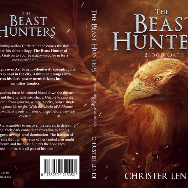 Book Cover design for Christer Lende