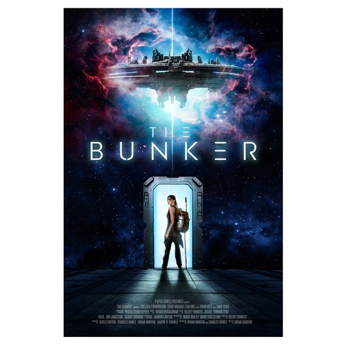 Design di DBS Movie Poster (Sci-Fi) di Evocative ✘