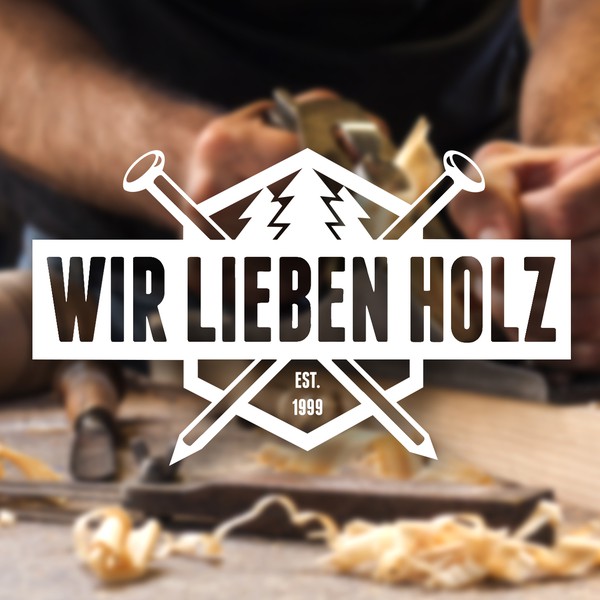 Design by Benjamin R. titled "Strong campaign logo for a carpenter"