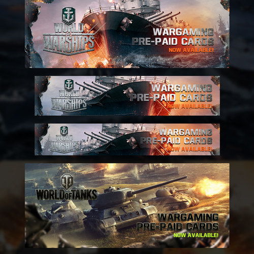 Create Wargaming Promo Banners Banner ad contest
