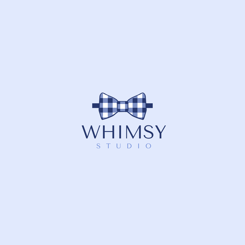 A whimsical logo incorporating gingham Design by mmkdesign