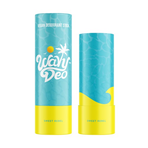 Design creative product packaging for an up and coming deodorant brand! Design by znakovanj