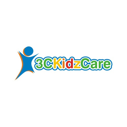 Create a modern yet bright, happy and fun logo for 3C Kidz Care Design by Chandra 04