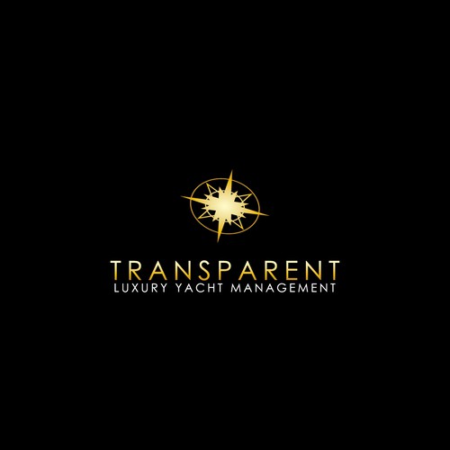 logo for TRANSPARENT Luxury Yacht Management Design by Xipho Design