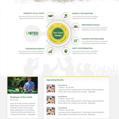 Looking for "stunning" & "Unique" Company Intranet Design Design by | Aquarian |