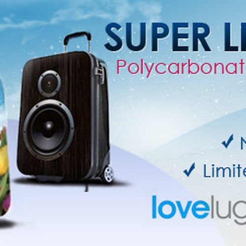 Create the next banner ad for Love luggage Design por metaXsu