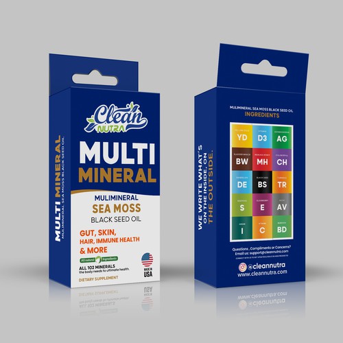 Design A Stunning Supplement Box for Best Selling Supplement Brand Design by Rajith Shantha