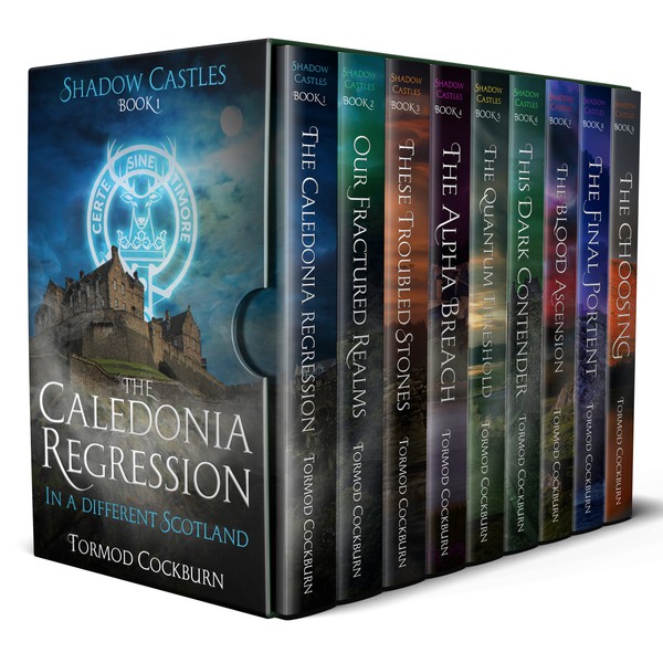 Shadow Castles Book Series by Tormod Cockburn