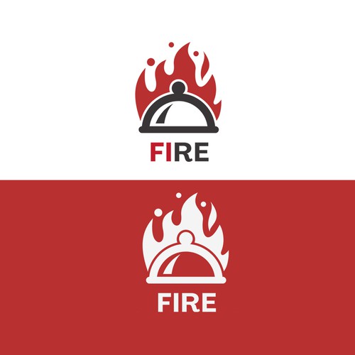 Fire 🔥 Restaurant logo contest Design réalisé par X-MEDIA