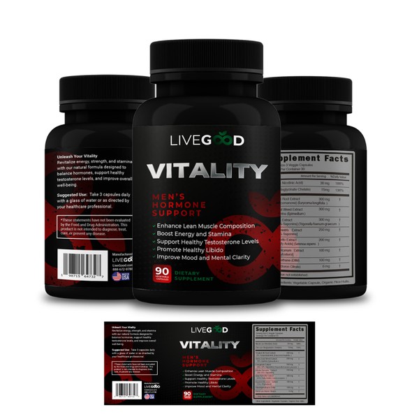 Packaging Design for Nutritional Supplement