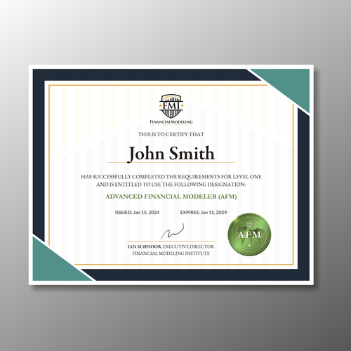 Design Looking for Custom Professional Certificate Design di nuhadesain