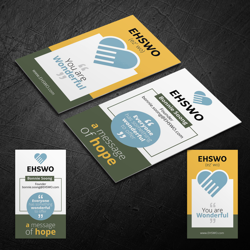 A Cool, Fun Business Card That's Not Really A Business Card - Have fun with this!!!  EHSWO.com Design by fastdesign86