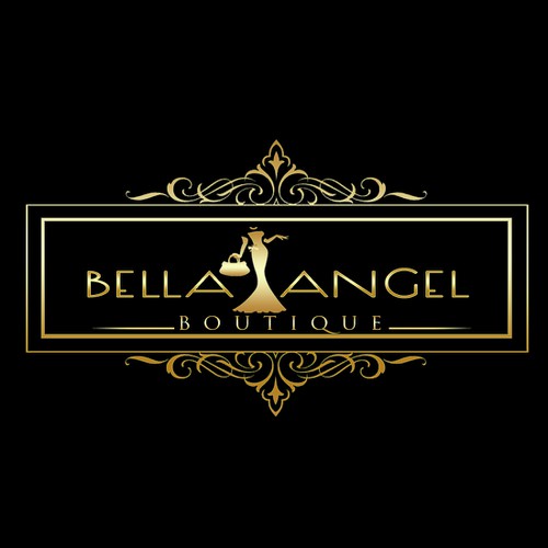 Logo for bella angel boutique Logo design contest 99designs