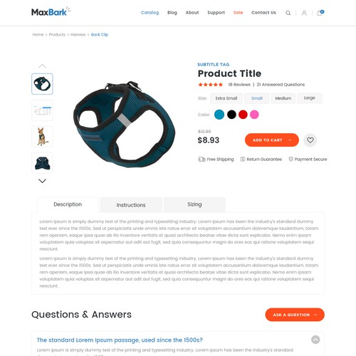 Webpage Design (e-commerce) - Guaranteed - Top Rated - Highly Responsive Design by Dezine Crazy