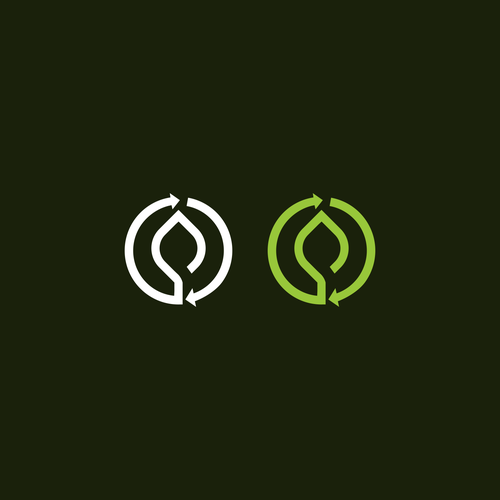 Green and White marks with no text.png