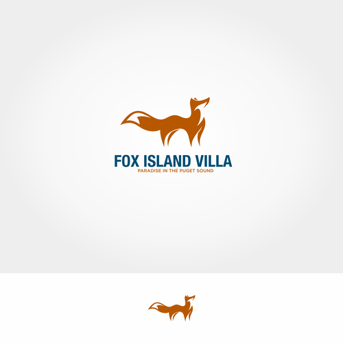 Design a Vacation Home Logo that Depicts Paradise on Fox Island Design by SWARN " O