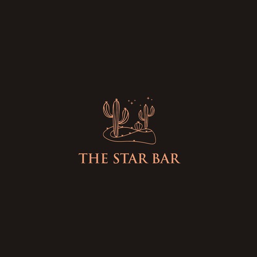 A Bar with Joshua Trees all around Design von Arwen14