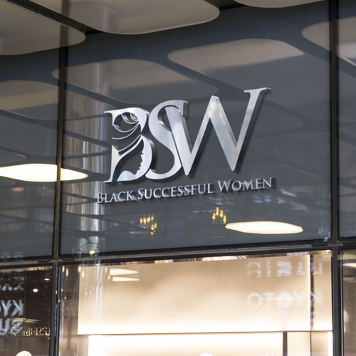 Upscale logo for the successful Black woman who wants to level up personally and professionally Design by deCEE