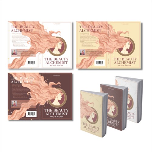 Design di Create a book cover that evokes a mood of ancient royal beauty traditions and new-age spirituality. Please see the brief di Liloklili