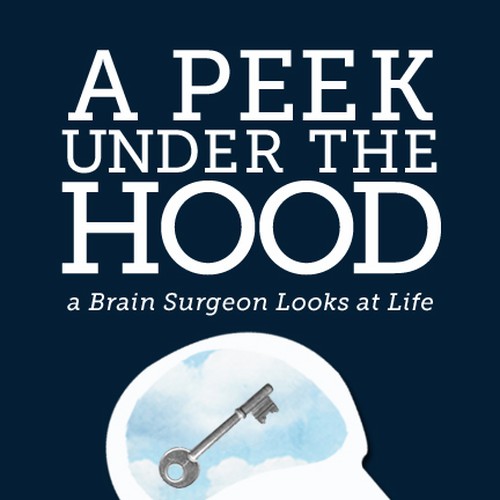 Create a winning book cover design for a brain surgeon's book! Design by kcastleday